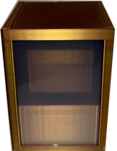 Deck Box Magnetic Showcase 100+ Dourado/Ametista - 3Deck - MoxLand